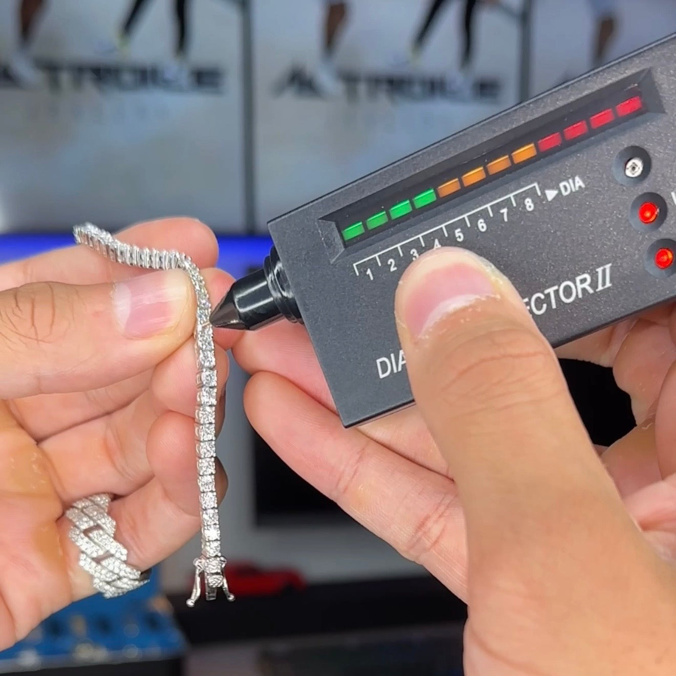 925 Tennis Bracelet With Moissanite