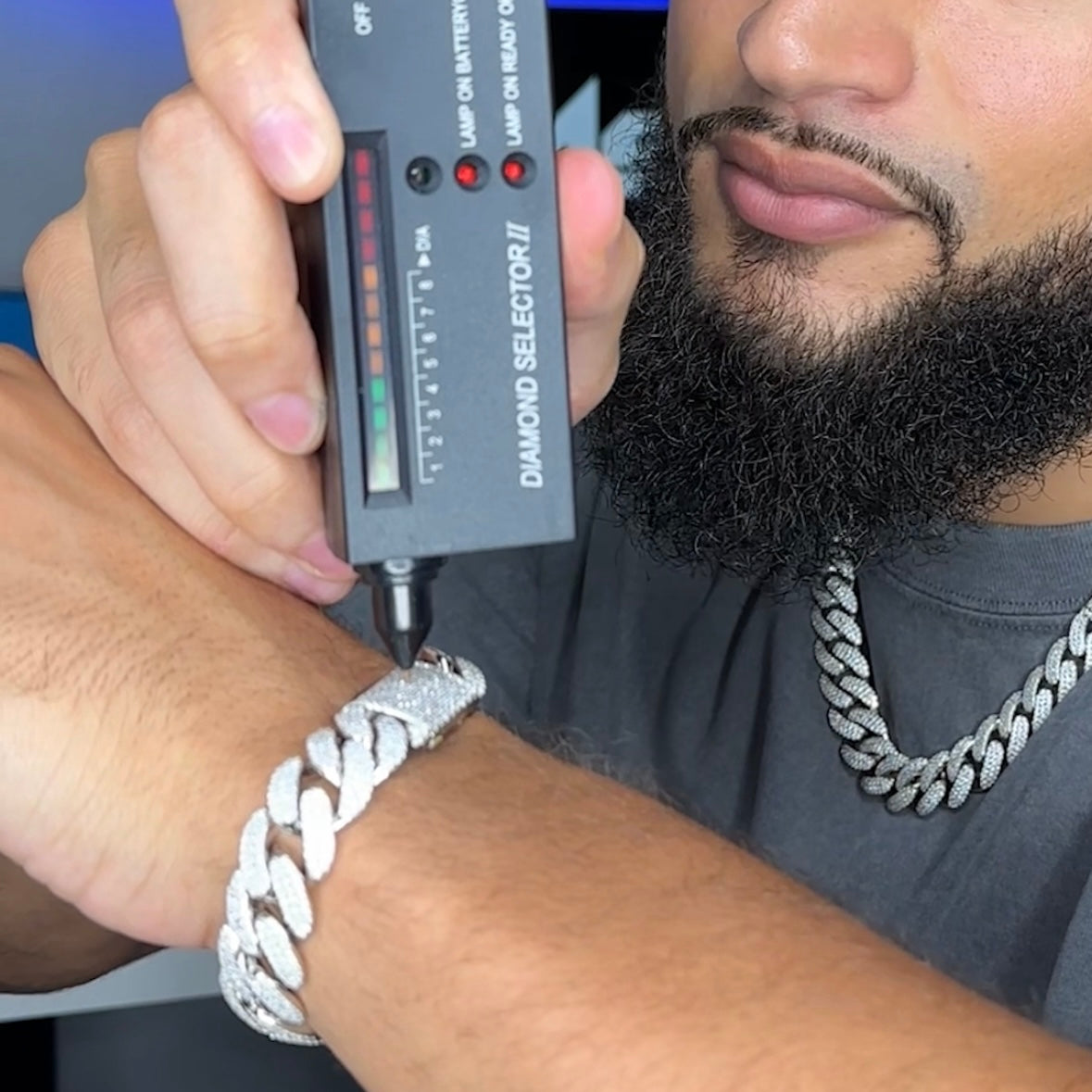 S925 16MM Cuban Link Bracelet