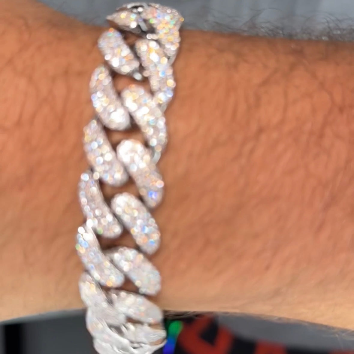 S925 16MM Cuban Link Bracelet