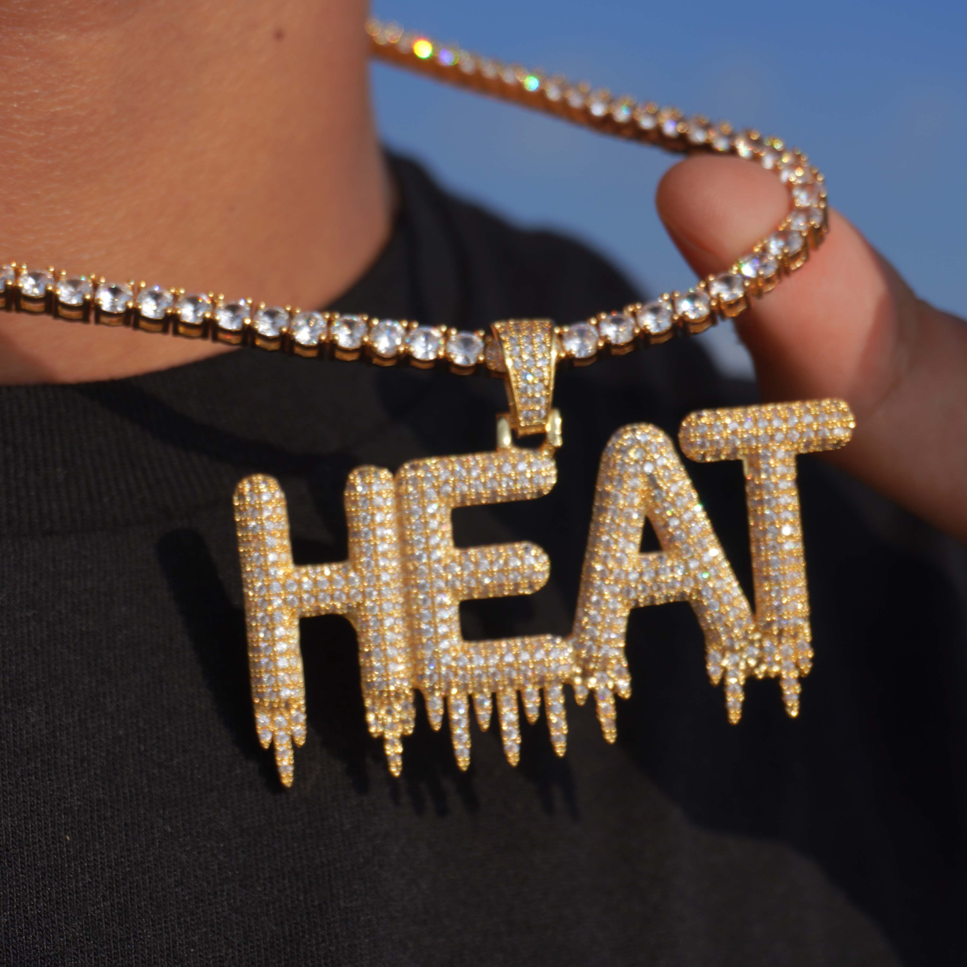 Custom Ice Drip Letters