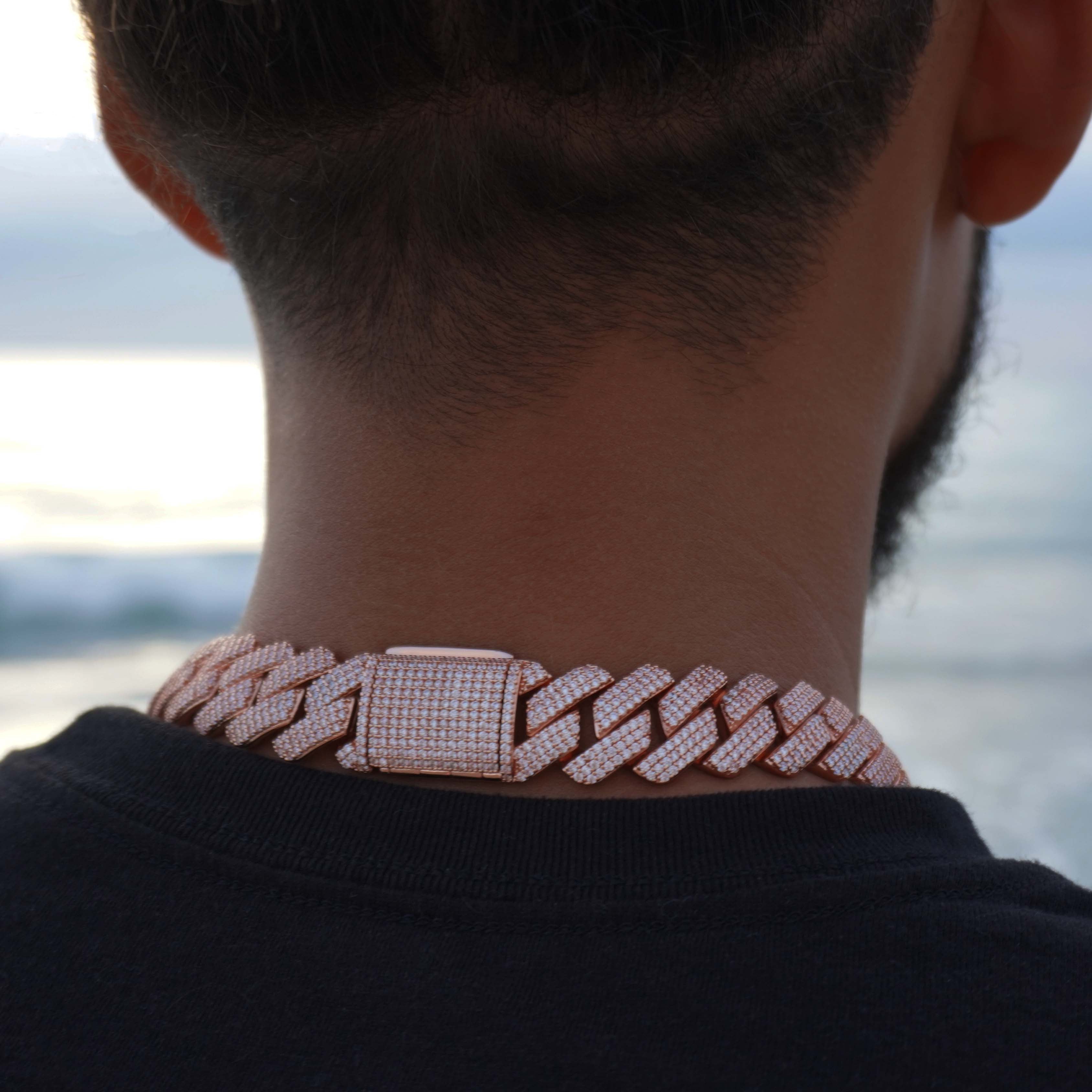 19MM Prong Set Cuban Link