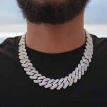 Load image into Gallery viewer, 19MM Prong Set Cuban Link