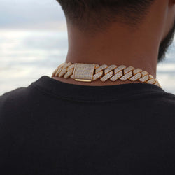 19MM Prong Set Cuban Link