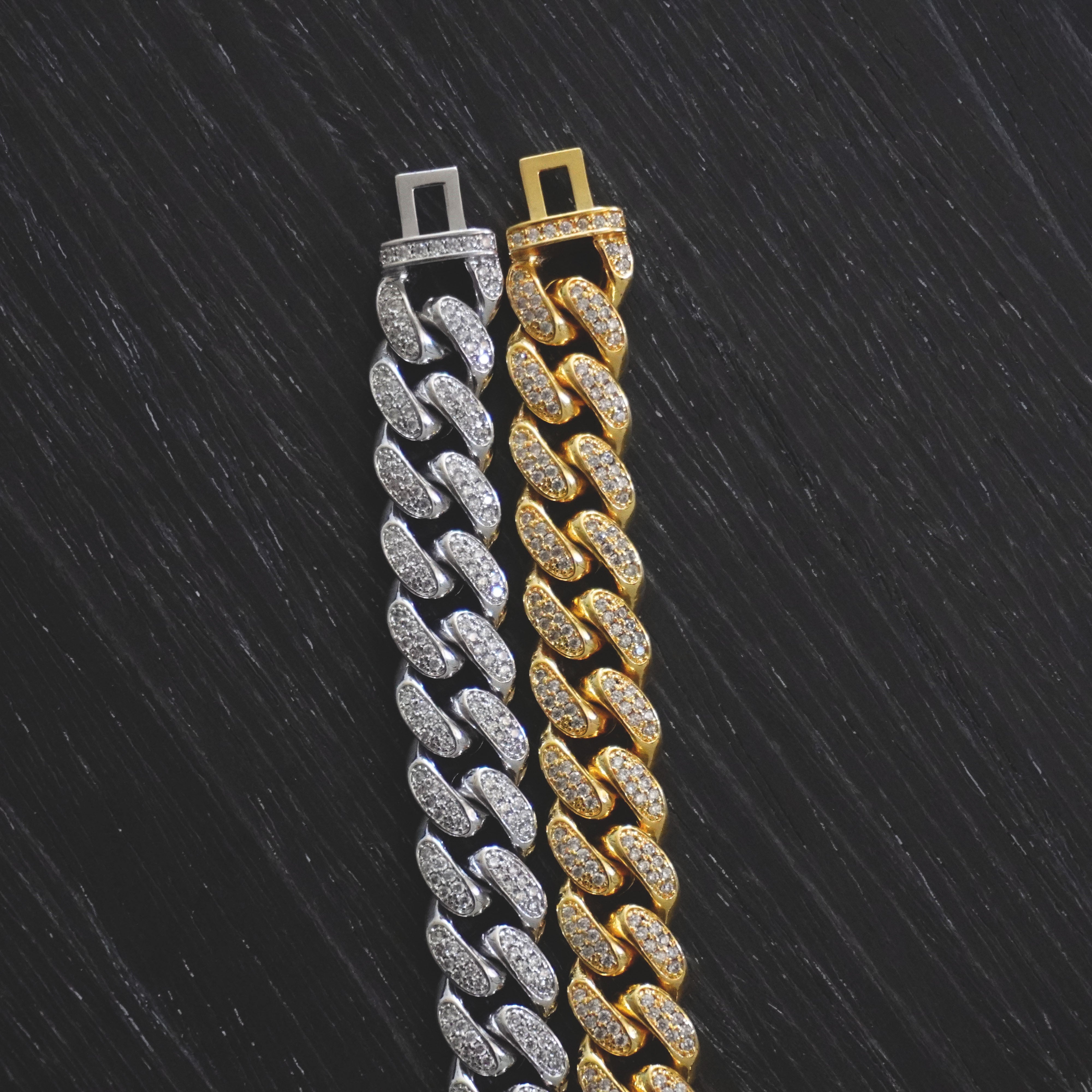 12MM Pave Set Cuban Link