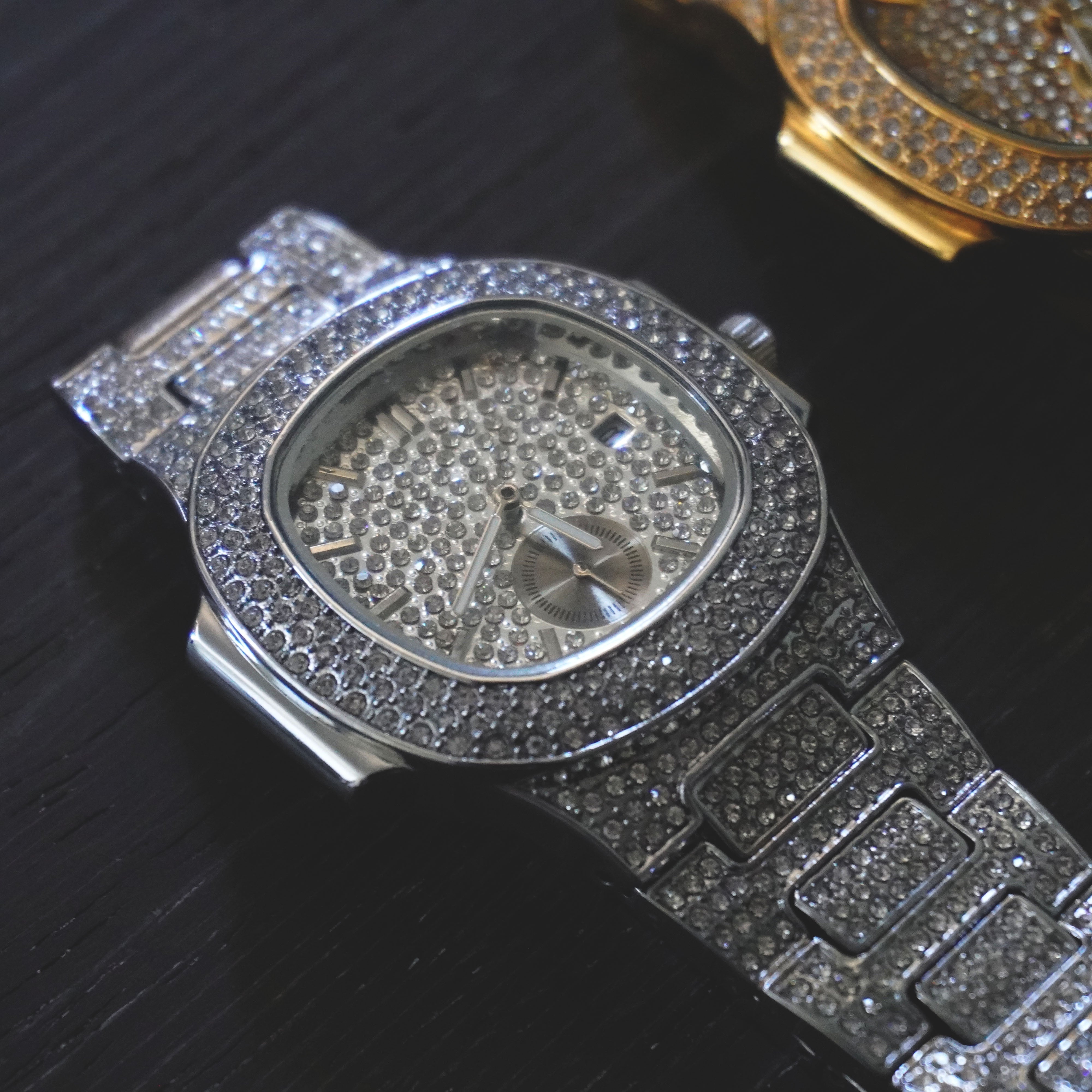 Pave Set Watch