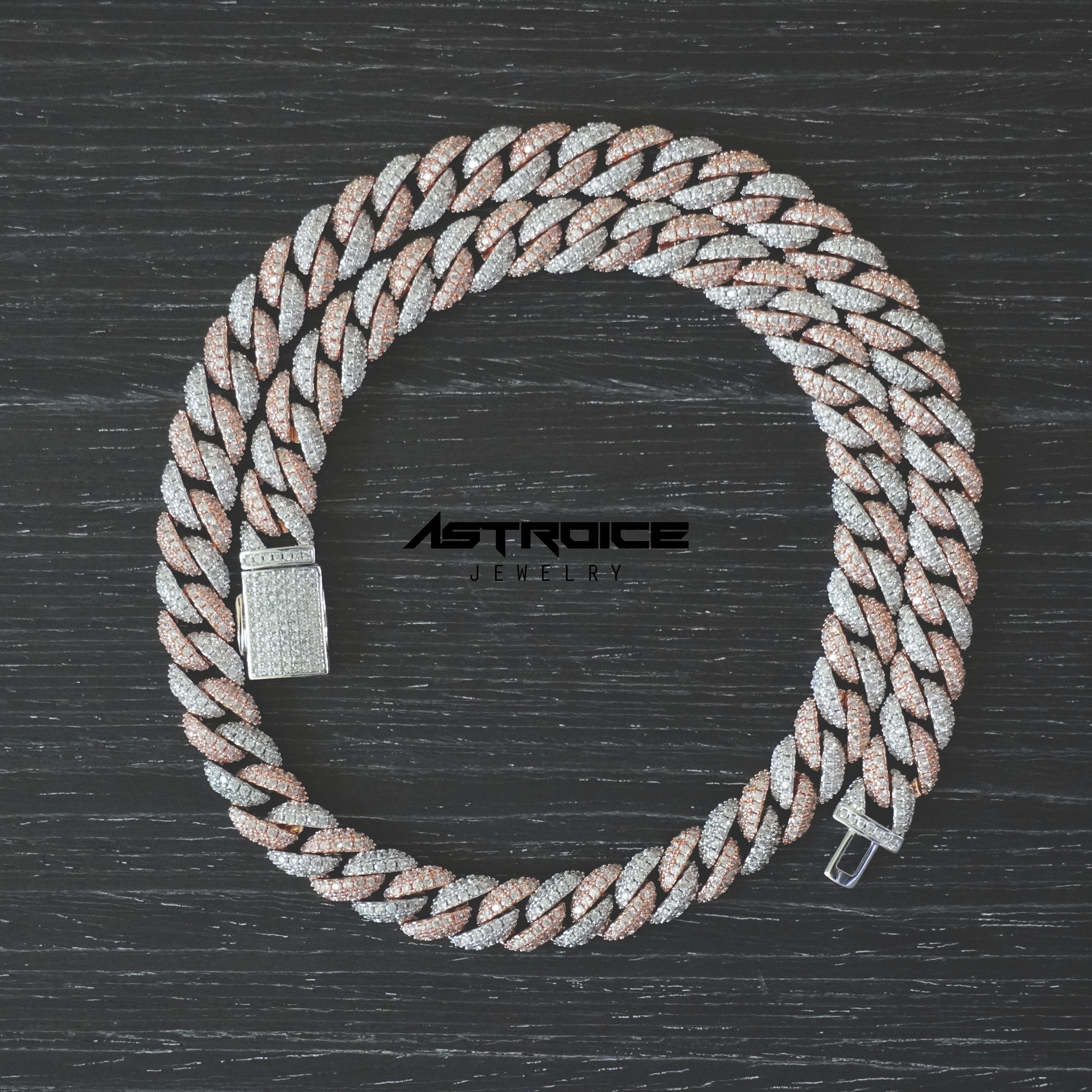 Silver 10MM Prong Set Cuban Link