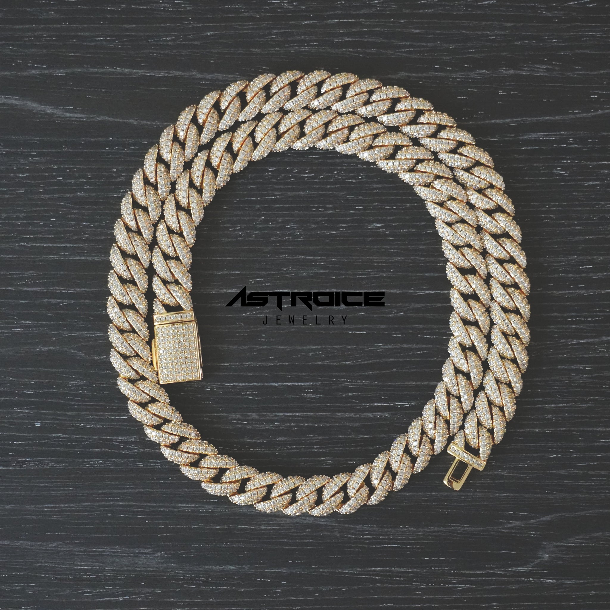 Prong set cuban link Clearance