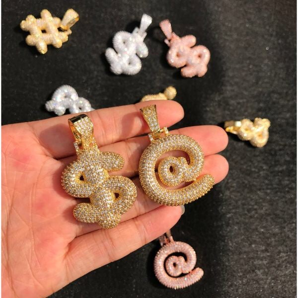 Custom Symbol Bubble Letters