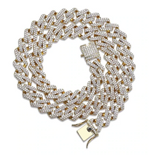 Load image into Gallery viewer, 14MM Prong Set Cuban Link
