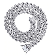 Load image into Gallery viewer, 14MM Prong Set Cuban Link