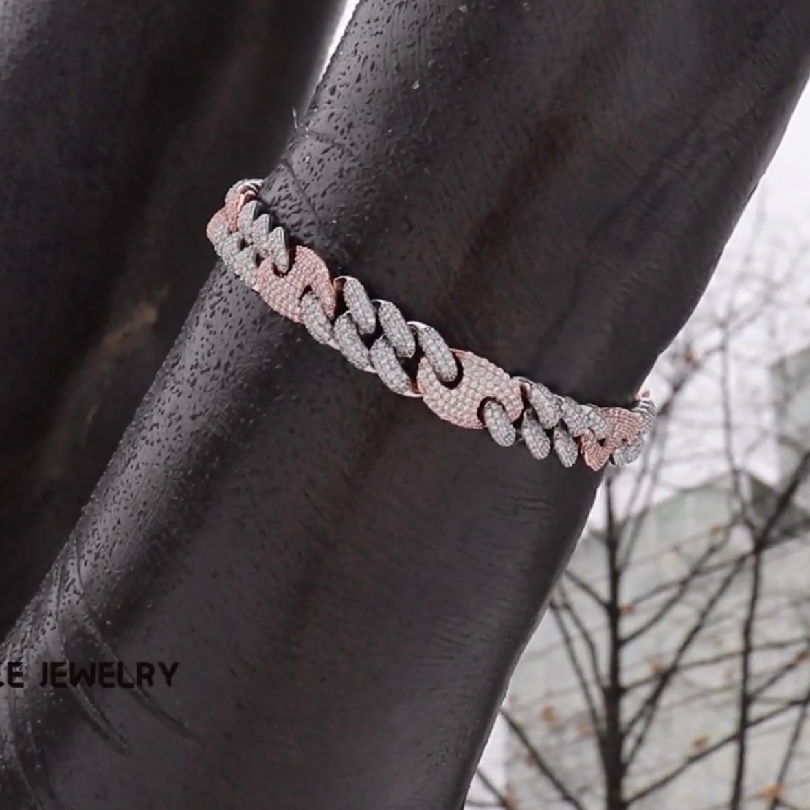 19MM Prong Set Hybrid Link